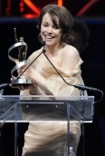 Rachel McAdams recibe su premio